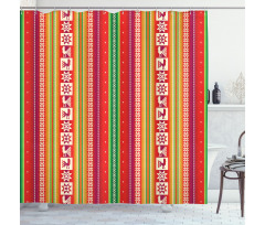 American Aztec Shower Curtain