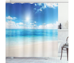Caribbean Summer Sea Shower Curtain