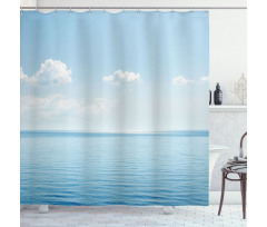 Tropical Landscape Shower Curtain