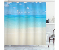 Carribean Sea Beach Shower Curtain