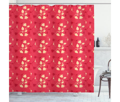 Spring Essential Wild Flora Shower Curtain