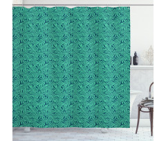 Hipster Jungle Art Shower Curtain