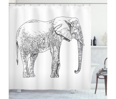 Creative Mammal Shower Curtain