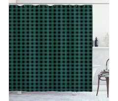 Scottish Tartan Like View Shower Curtain