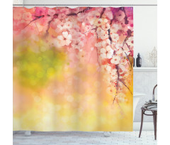 Sakura Floral Beauty Shower Curtain