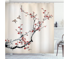 Style Art Birds Shower Curtain