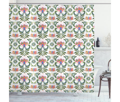 Ivy Ukrainian Folk Style Shower Curtain