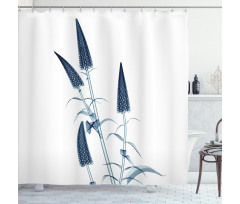 X-Ray View of a Blossom Shower Curtain