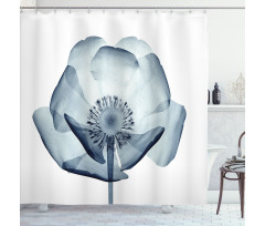 Complex Nature Theme Shower Curtain