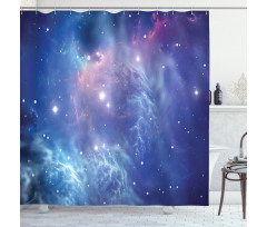 Star Clusters in Space Shower Curtain