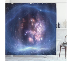 Star Clusters Universe Shower Curtain