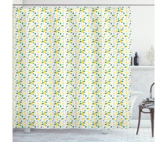 Summer Juicy Slices Branch Shower Curtain