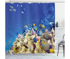 Caribbean Seascape Shower Curtain