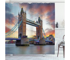 Historical Tower Bridge Shower Curtain
