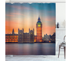 Big Ben and Parliament Shower Curtain