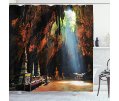 Tham Khao Luang Cave Shower Curtain