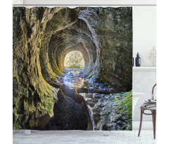Buried River Shower Curtain