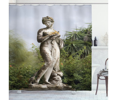 Achilion Palace Corfu Shower Curtain