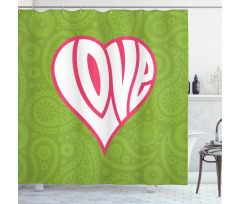 Paisley Love Nutrient Shower Curtain