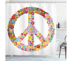 Floral Peace Shower Curtain