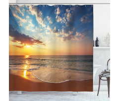 Sea Honeymoon Travel Shower Curtain
