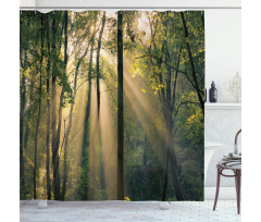 Summertime Countryside Shower Curtain