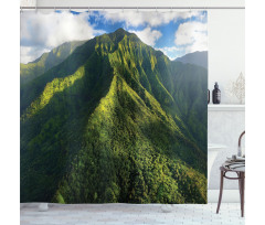 Exotic Hawaii Nature Shower Curtain