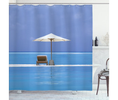 Ocean Seascape Beach Shower Curtain