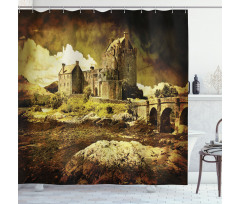 Old Scottish Castle Shower Curtain