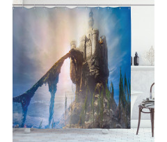 Old Castle Shower Curtain