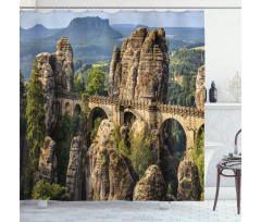 Germany Middle Age Shower Curtain