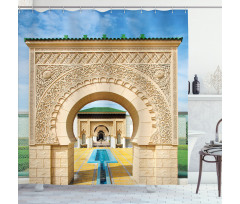 Moroccan African Style Shower Curtain