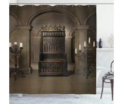 Renaissance Castle King Shower Curtain
