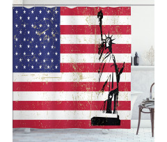 Liberty USA Shower Curtain
