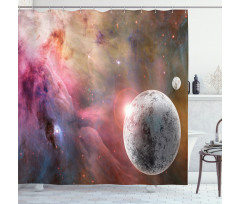 Frozen Planet Nebula Shower Curtain