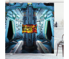 Ship Station Base Shower Curtain