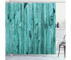 Antique Timber Texture Shower Curtain