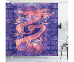 Chinese Yin Yang Shower Curtain