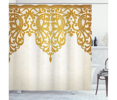 Medieval Baroque Art Shower Curtain