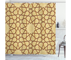 Star Shapes Shower Curtain