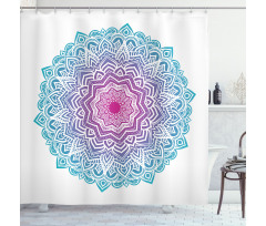 Floral Form Shower Curtain
