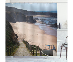 Ocean Coastline Nature Shower Curtain