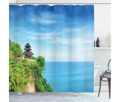 Seacoast in Summer Shower Curtain