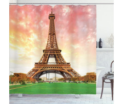 European Landmark Shower Curtain