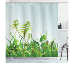 Plant Summer Garden Shower Curtain