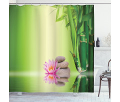 Garden Peaceful Mind Shower Curtain