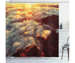 Natural Beauty Sunset Shower Curtain