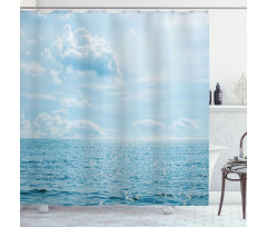 Calm Sea Paradise Shower Curtain