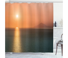 Sunrise over Ocean Shower Curtain