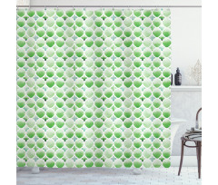 Clovers Moroccan Shower Curtain
